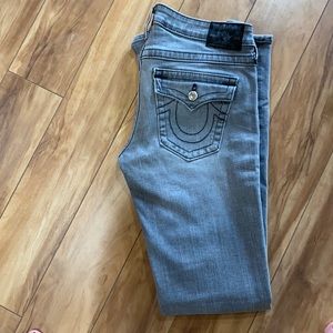 True Religion Size 29 Light Gray